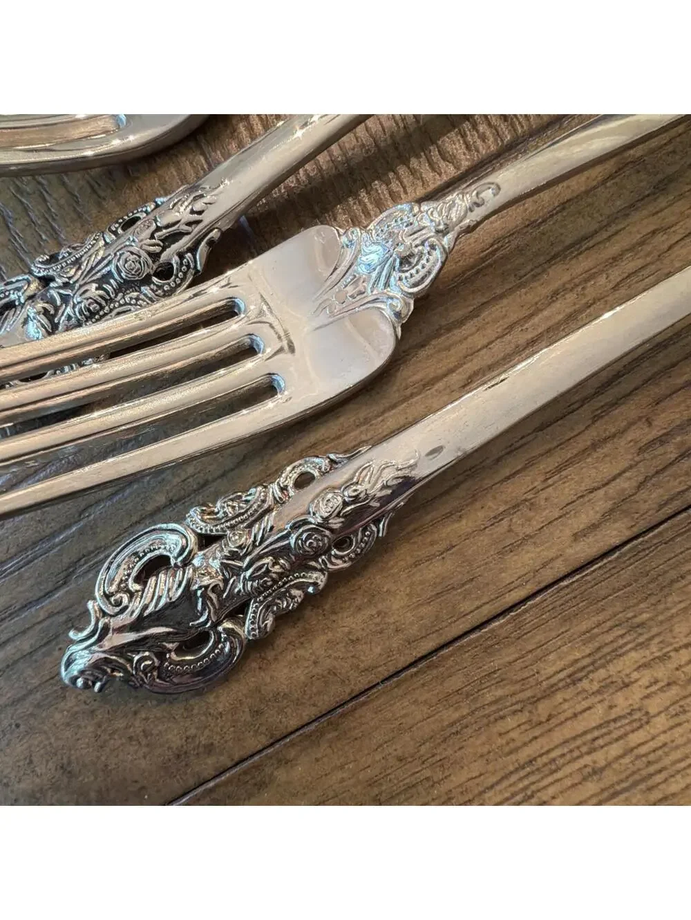 Godinger baroque silverplate